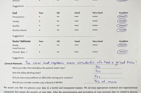 Review img # 42 of the yacht MYRA