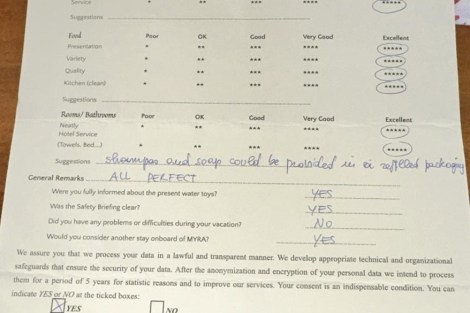 Review img # 17 of the yacht MYRA