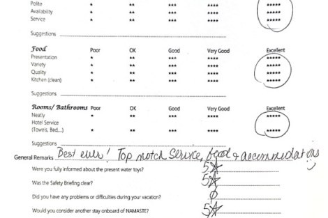 Review img # 125 of the yacht NAMASTE (SAMANA)