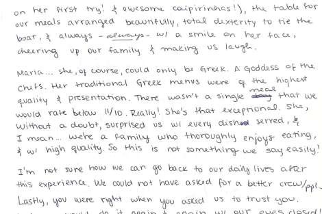 Review img # 107 of the yacht NAMASTE (SAMANA)