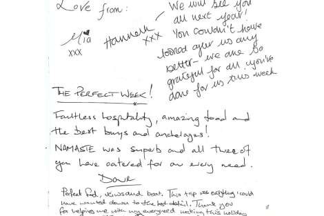 Review img # 110 of the yacht NAMASTE (SAMANA)