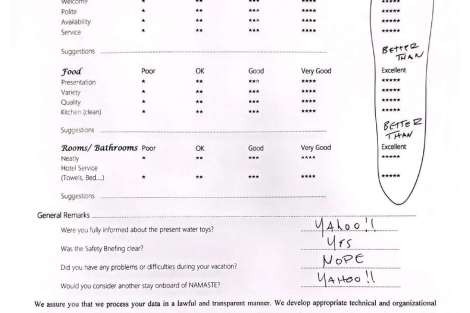 Review img # 79 of the yacht NAMASTE (SAMANA)