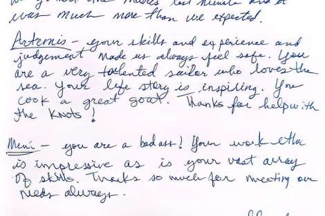 Review img # 73 of the yacht NAMASTE (SAMANA)