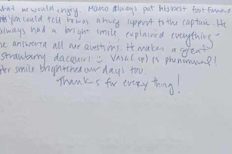 Review img # 56 of the yacht NAMASTE (SAMANA)