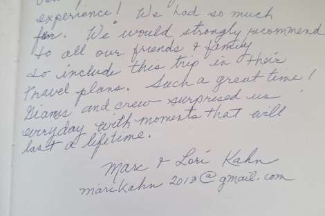 Review img # 28 of the yacht NAMASTE (SAMANA)