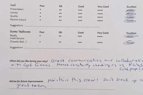 Review img # 12 of the yacht NAMASTE (SAMANA)