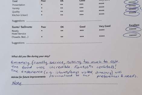 Review img # 7 of the yacht NAMASTE (SAMANA)