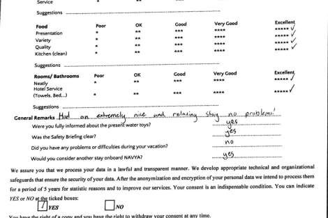 Review img # 22 of the yacht NAVYA