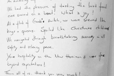 Review img # 1 of the yacht NEW HORIZONS 3