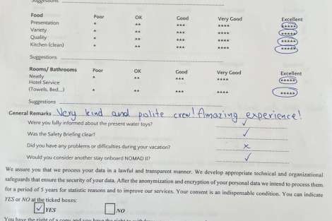 Review img # 43 of the yacht NOMAD II