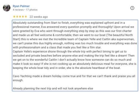 Review img # 1 of the yacht NORTH STAR