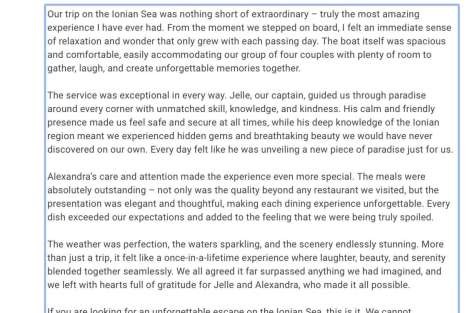 Review img # 2 of the yacht OZELO