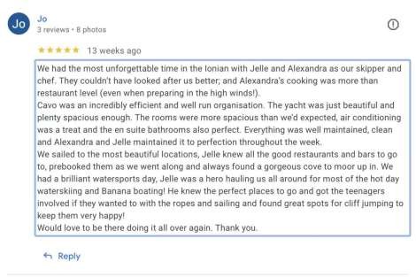 Review img # 7 of the yacht OZELO