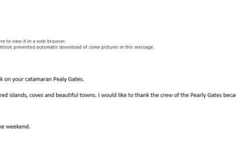 Review img # 5 of the yacht Pearly Gates