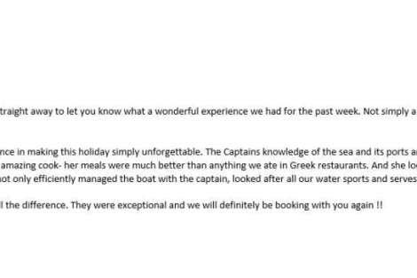 Review img # 13 of the yacht Pearly Gates