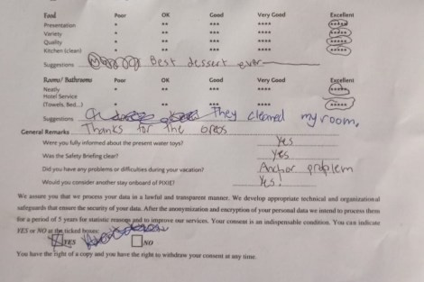 Review img # 98 of the yacht PIXIE