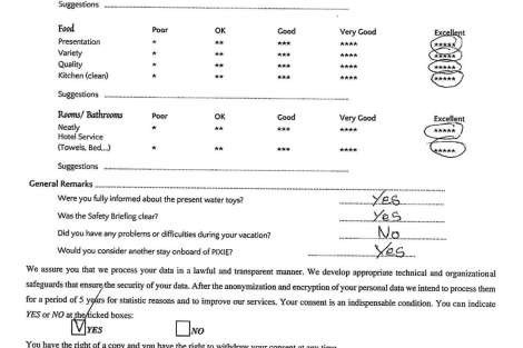 Review img # 84 of the yacht PIXIE