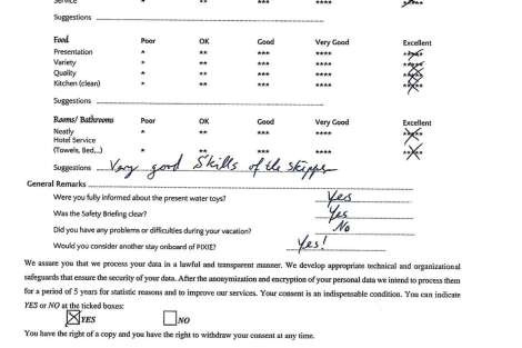 Review img # 81 of the yacht PIXIE