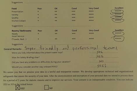 Review img # 43 of the yacht PIXIE