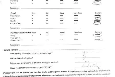 Review img # 44 of the yacht SELENE