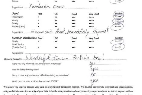 Review img # 73 of the yacht SELENE