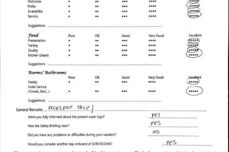 Review img # 100 of the yacht SERENISSIMA