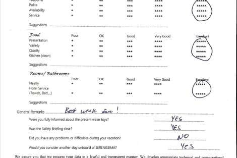 Review img # 75 of the yacht SERENISSIMA