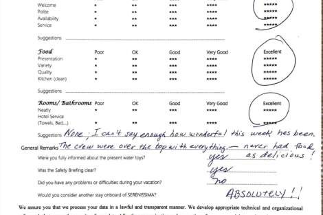 Review img # 42 of the yacht SERENISSIMA