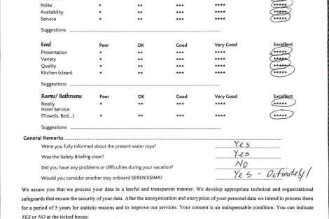 Review img # 35 of the yacht SERENISSIMA