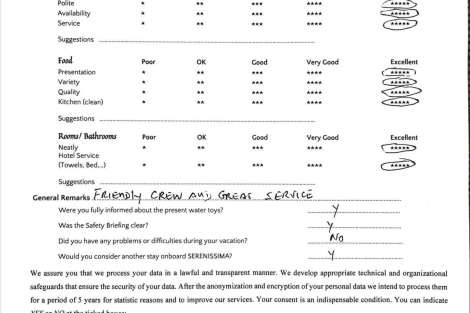 Review img # 39 of the yacht SERENISSIMA