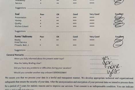 Review img # 27 of the yacht SERENISSIMA