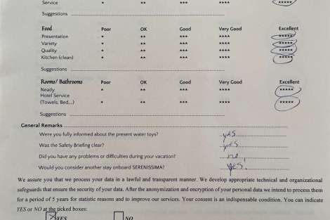 Review img # 29 of the yacht SERENISSIMA