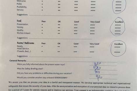 Review img # 22 of the yacht SERENISSIMA