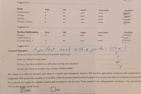 Review img # 17 of the yacht SERENISSIMA