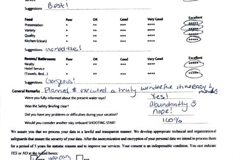 Review img # 12 of the yacht SHOOTING STAR