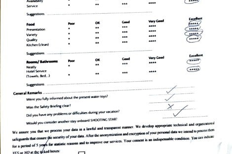 Review img # 8 of the yacht SHOOTING STAR