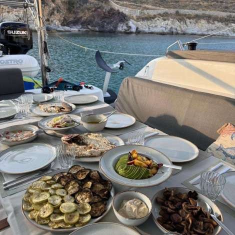 Food onboard SPRING # 4