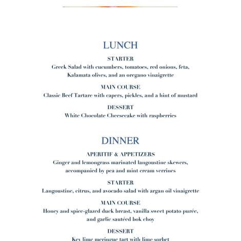 Food onboard Stalca # 6