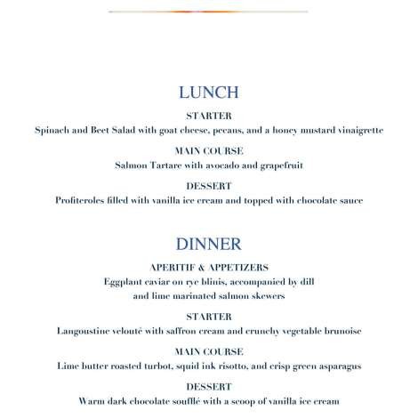 Food onboard Stalca # 8