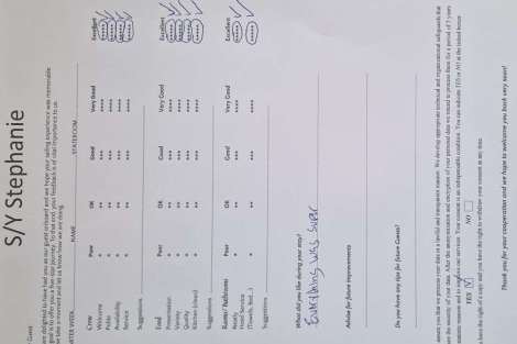 Review img # 17 of the yacht STEPHANIE