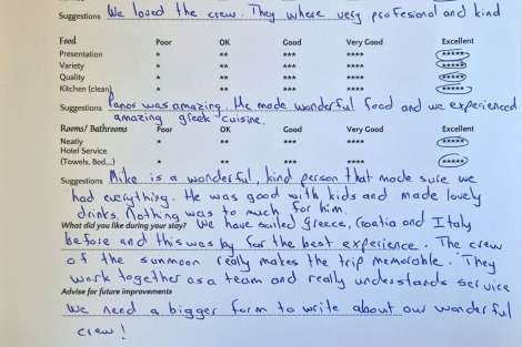 Review img # 31 of the yacht SUNMOON