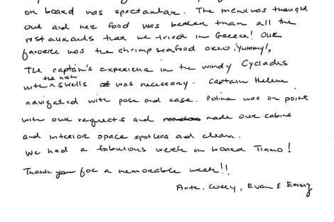 Review img # 77 of the yacht TiAmo