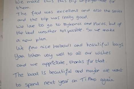 Review img # 74 of the yacht TiAmo