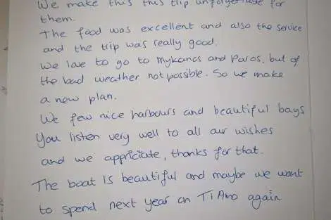 Review img # 41 of the yacht TiAmo