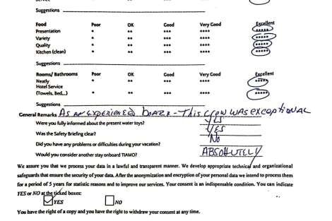 Review img # 70 of the yacht TiAmo