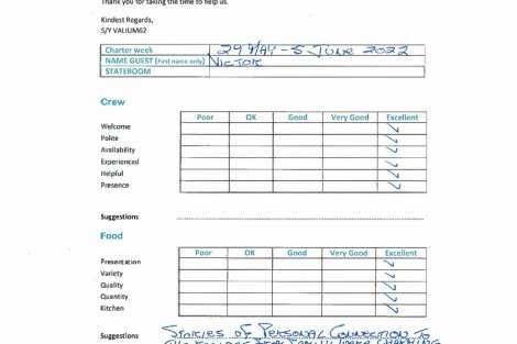 Review img # 43 of the yacht VALIUM62