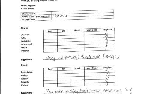 Review img # 16 of the yacht VALIUM62