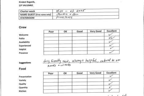 Review img # 9 of the yacht VALIUM62