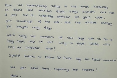 Review img # 27 of the yacht VERINA STAR