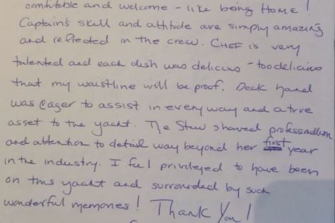 Review img # 2 of the yacht WHITE CAPS